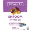 INfinite Rx Shroom Infused Albino Penis Envy Edition Block Gummies Edibles (2000mg)