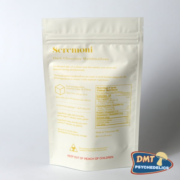 Seremoni Psilocybin Mushroom Chocolate Marshmallows Edibles - Image 2