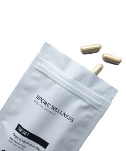 Alternative view of Spore Wellness (Reset) Macrodosing Mushroom Capsules (Choose from 5 Strains)