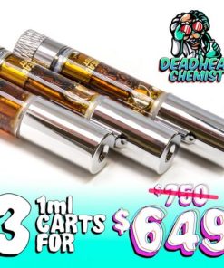 Deadhead Chemist DMT 3 Cartridges Deal 1mL